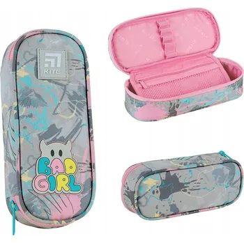 Penál Penál školní pro dívky, penál vícebarevný Kite