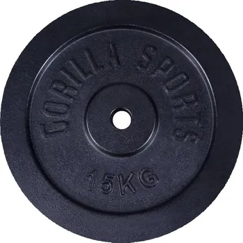 Litinové Závaží Gorilla Sports 15 kg