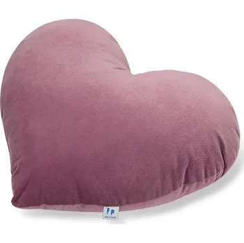 Polštář Dekorativní Polštář srdce stará růže