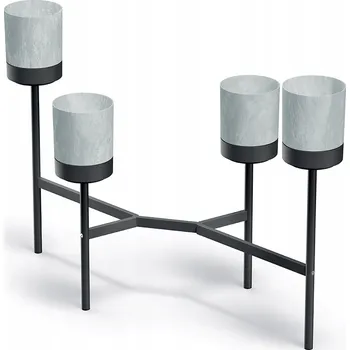 Květináč Kovový Květináč Prosperplast šedý 55 cm x 125 x 81,5 cm