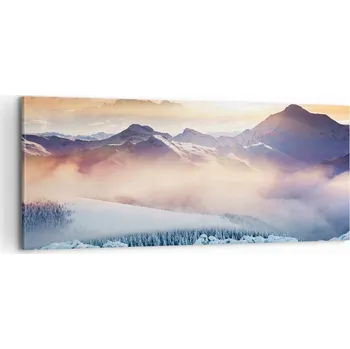 Obraz Foto obraz na plátně 100x40 krajina obývací pokoj ložnice na zeď velký