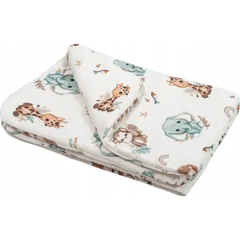Dětská deka Bambusová deka pro batolata Safari, rozměr 75x100 cm do postýlky Bonjour
