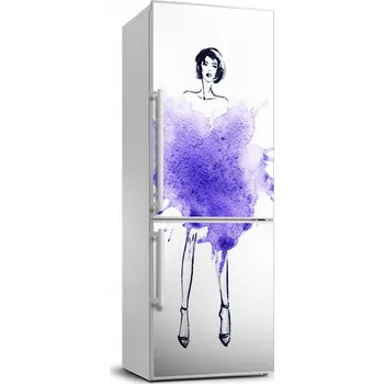 Fototapeta Samolepka na ledničku Módní ilustrace 70x190 cm