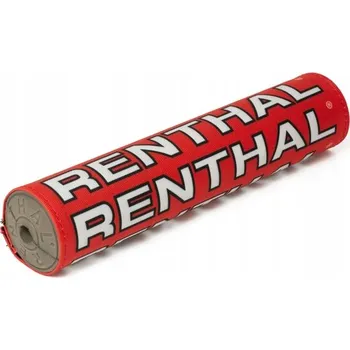 Nářadí na motocykly HOUBIČKA OCHRANA ŘIDÍTEK RENTHAL VINTAGE CLOTH SX ČERVENO-BÍLÁ 25,5 CM