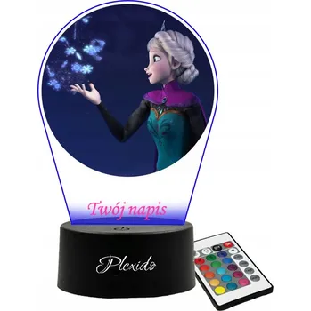 Lampička Noční lampa Plexido vícebarevná