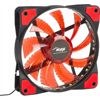 Počítačové chlazení Ventilátor Akyga 120 x 120 mm AW-12E-BR