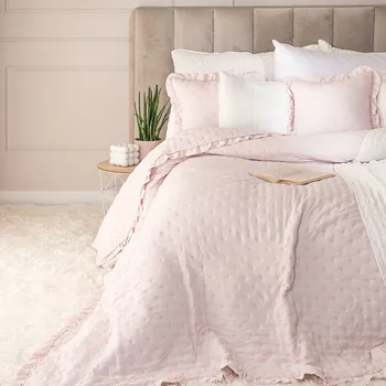 Přehoz na postel WERONA color 015 růžová 170x210 cm Mybesthome