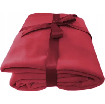 Prostěradlo Prostěradlo Deka Přehoz Pled 220x200 POLAR BORDO