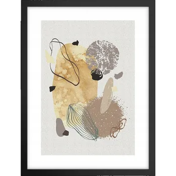 Obraz Obraz plakát v černém rámu do obýváku 30x40 abstrakce plakáty na zeď