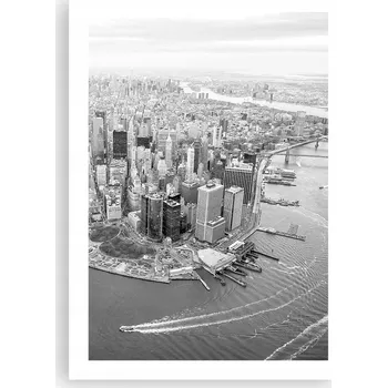 Obraz Plakát bez rámu do obývacího pokoje ložnice 50x70 nový York moderní módní obraz