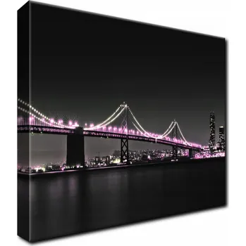 Obraz FOTO OBRAZ do pokoje obýváku 50x40 Most v San Franciscu