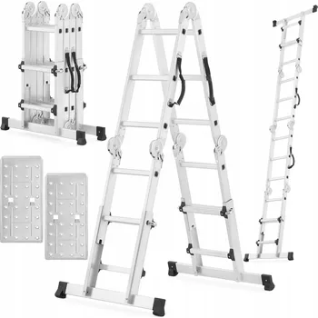 Žebřík Žebřík Higher hliníkový 1 x 4 do 150 kg