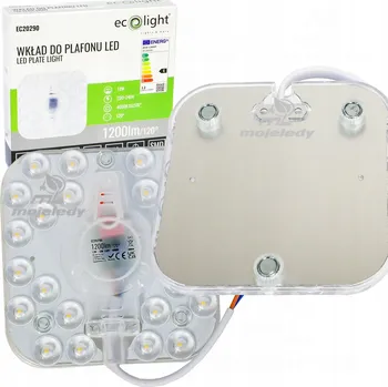 Žárovka stropní svítidlo LED SMD 12W + napájecí zdroj NW 4000K s magnety