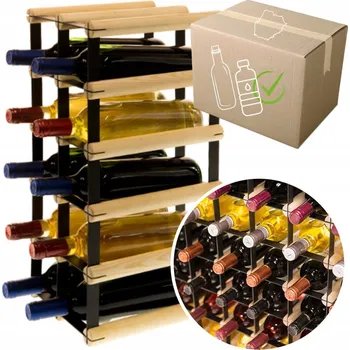 Stojan na víno Stojan na víno RW-8 2x5 regál na 10 lahví vína