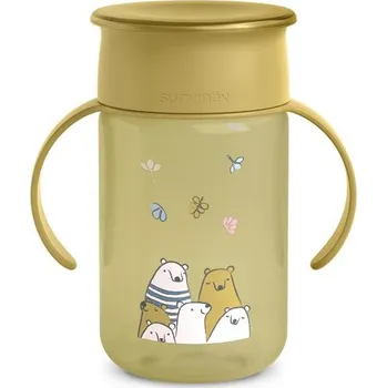 SUAVINEX | 360° Hrníček na učení BEAR - ŽLUTÁ