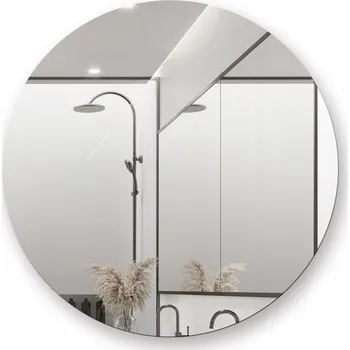 Zrcadlo Zrcadlo kulaté broušené 80 cm stříbrné