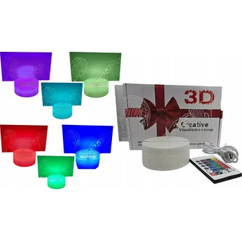 Lampička Noční lampa TSM SHOP vícebarevná