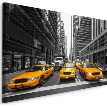 Obraz Obraz Canvas TAXI Architektura New Yorku 90x60