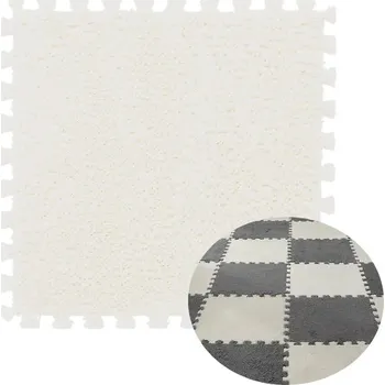 Puzzle na podlahu 1 dílků bílá