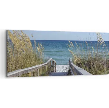 Obraz Foto obraz na plátně 100x40 krajina obývací pokoj ložnice na zeď velký