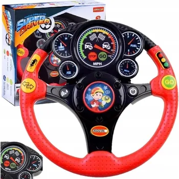 autíčko Volant pro děti – auto simulátor jízdy autem Svítí, zvuk vibruje