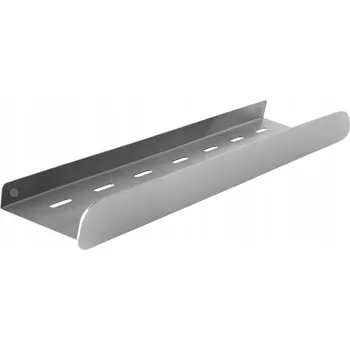 Vodovodní baterie Sprchová koupelnová polička SF03 45 cm ocel kartáčovaná niklem REA