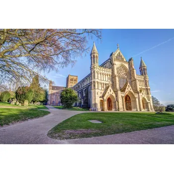 Plakát Plakát Katedrála sv. Albána bez rámu 91,5 x 61 cm