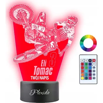 Lampička Plexido vícebarevná Noční lampa