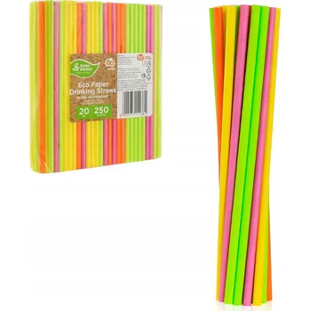 Papírová Brčka GoDan 250 ks