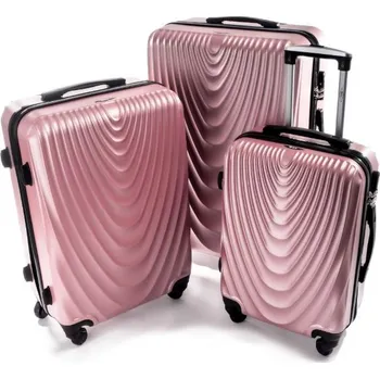 KEMER Sada pevných kufrů z polykarbonátu 565, 175 l