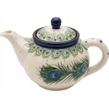 Konvice na čaj Konvička na čaj Ceramika Artystyczna Bolesławiec kamenina 0,35 l