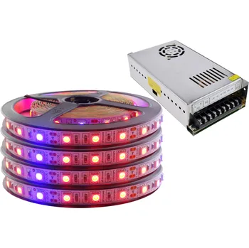 Osvětlení pro růst rostliny SADA LED GROW osvětlení pro růst rostlin 20 m