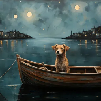 Plakát Plakát Dobrodružství o půlnoci bez rámu 100 x 100 cm