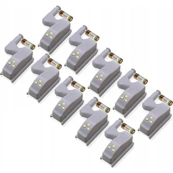 Lampička 10x LED SVĚTLO NA PANT DO SKŘÍNĚ + BATERIE