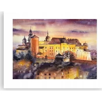 Obraz Obraz plakát do obýváku ložnice 40x30 zámek foto plakáty na zeď bez rámu