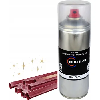 Barva ve spreji Lak barva ve spreji na hliník RAL 3003 Lesklý