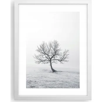 Obraz Obraz plakát v bílém rámu do obýváku 30x40 krajina plakáty na zeď