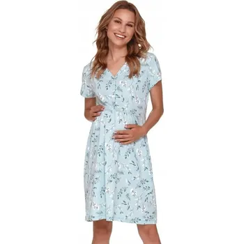 Dámská košile Doctor Nap košile noční dámská TCB.9930 krátký rukáv do půlky stehen, velikost XL