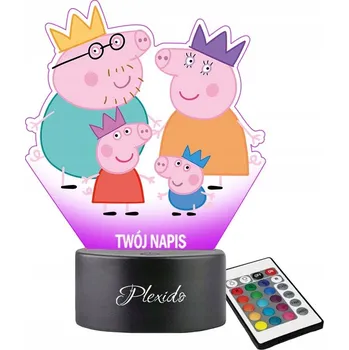 Lampička Plexido vícebarevná Noční lampa