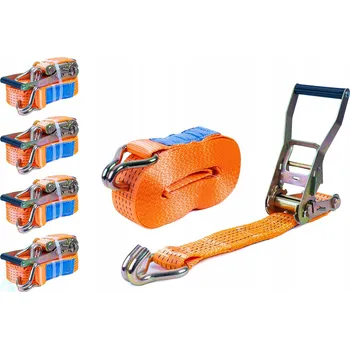 Upínací popruh Transportní popruhy s ráčnou Unitrailer 8 m 50 mm 5 t 4 ks