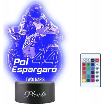 Lampička Noční lampa Plexido vícebarevná