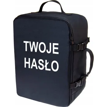 Cestovní taška Taška do letadla Příruční Batoh 40x25x20 Ryanair Cestovní zavazadla Černá