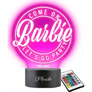 Lampička Plexido vícebarevná Noční lampa