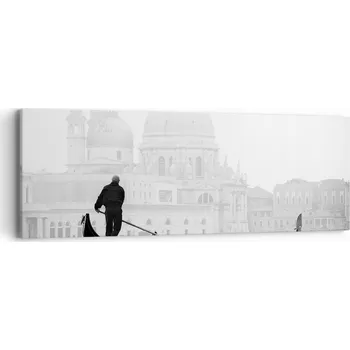 Obraz Obraz na plátně do obýváku ložnice 90x30 Benátky foto obrazy na zeď