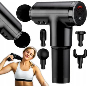 Masážní přístroj Masážní pistole ZLARO RH-320 černá