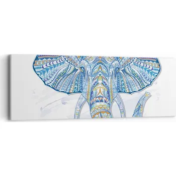 Obraz Obraz na plátně do obývacího pokoje ložnice 90x30 abstrakce foto obrazy na zeď