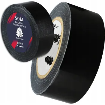Lepicí páska Opravná páska SolidTape vyztužená černá 48 mm x 50 m