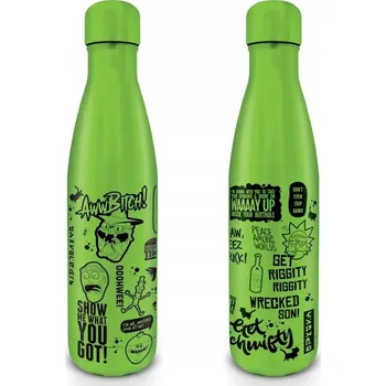 Láhev Termos na nápoje Rick and Morty 0,5 l zelený