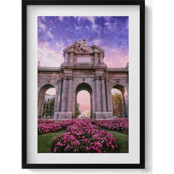 Obraz Dekorativní nástěnný obraz do pokoje Puerta de Alcalá Madrid Španělsko 50x70 cm