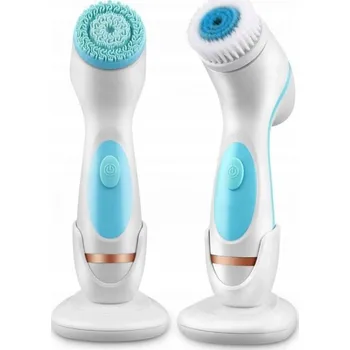 Elektrický zubní kartáček Symfony Agestop, kartáček na obličej, modrý